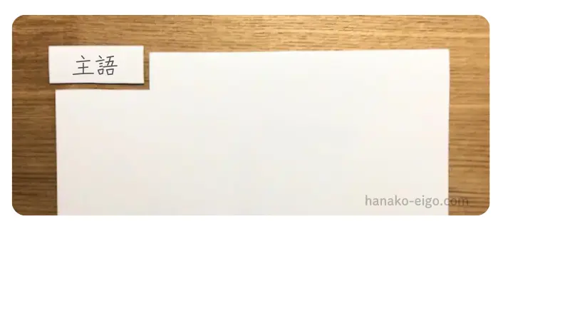 文法用語マグネットの作り方